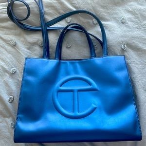 Telfar Medium Cobalt Shopping Bag